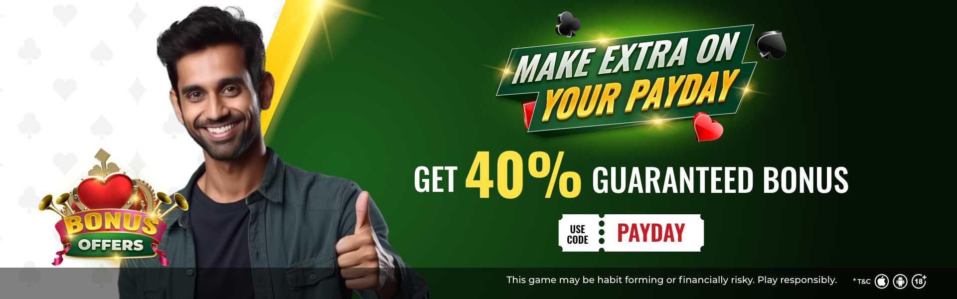 Payday Classic Rummy Bonus Payday Classic Rummy Bonus